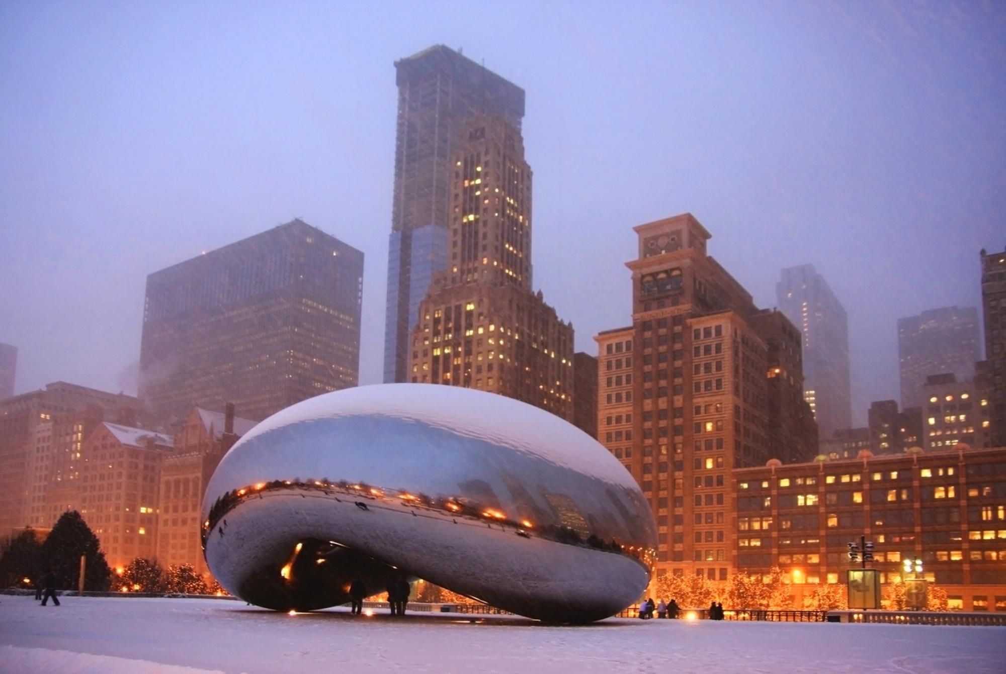 Soulful Santas and Ice Bumper Cars Ring In the Holidays Chicago Style