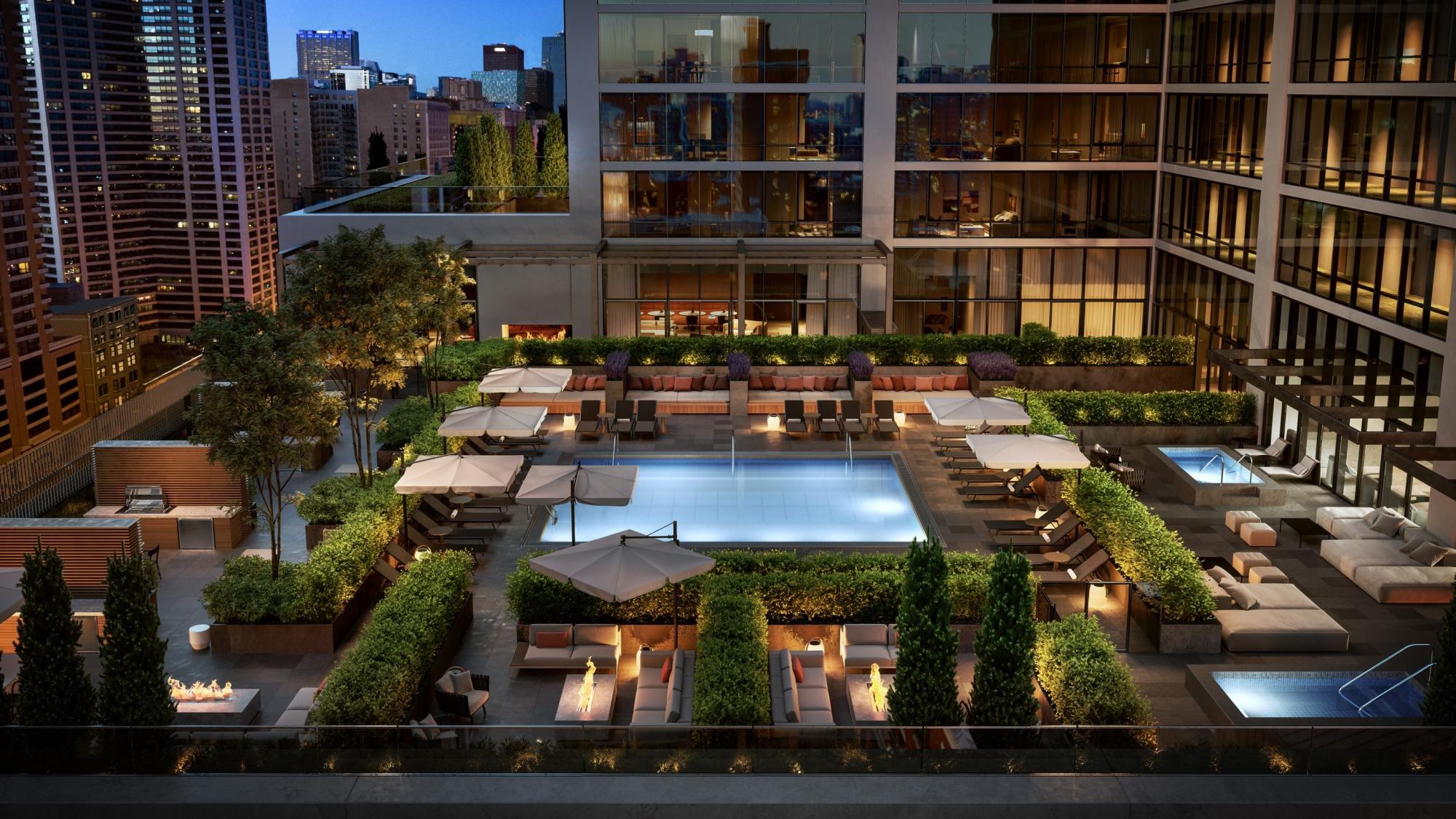 NEMA luxury apartments in Chicago have over 70,000 square feet in amenities.